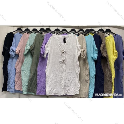 Ärmellose Jacke mit langen Ärmeln (uni sl) ITALIENISCHE Mode IMC17326