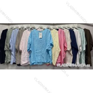 Ärmellose Jacke mit langen Ärmeln (uni sl) ITALIENISCHE Mode IMC17326