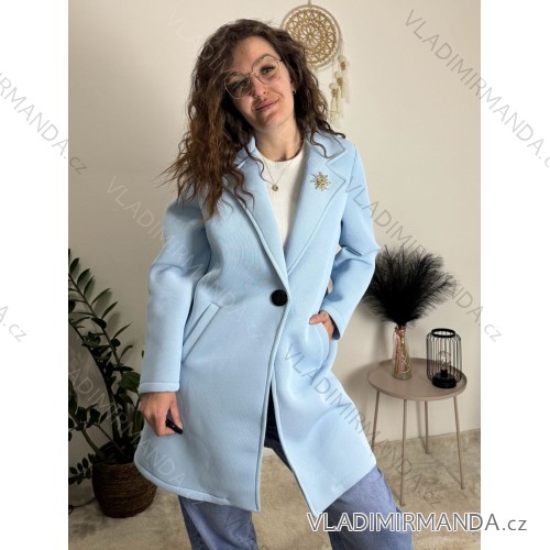 Übergroßer gestrickter Langarmpullover für Damen (S/M EINHEITSGRÖSSE) ITALIAN FASHION IMSN2416125