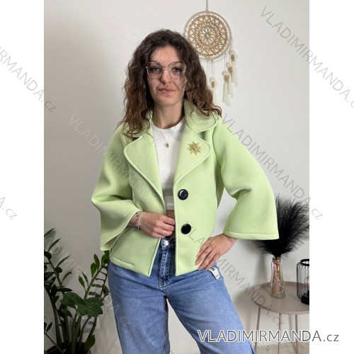 Übergroßer gestrickter Langarmpullover für Damen (S/M EINHEITSGRÖSSE) ITALIAN FASHION IMSN2416125