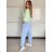 Elegante, lange Jogginghose für Damen (Einheitsgröße S/M/L) ITALIAN FASHION IMD23634