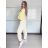 Elegante, lange Jogginghose für Damen (Einheitsgröße S/M/L) ITALIAN FASHION IMD23634
