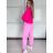 Elegante, lange Jogginghose für Damen (Einheitsgröße S/M/L) ITALIAN FASHION IMD23634