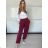 Elegante, lange Jogginghose für Damen (Einheitsgröße S/M/L) ITALIAN FASHION IMD23634
