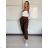 Elegante, lange Jogginghose für Damen (Einheitsgröße S/M/L) ITALIAN FASHION IMD23634