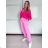 Elegante, lange Jogginghose für Damen (Einheitsgröße S/M/L) ITALIAN FASHION IMD23634