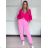 Elegante, lange Jogginghose für Damen (Einheitsgröße S/M/L) ITALIAN FASHION IMD23634