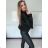 Lange Damenhose (SL) ITALIAN FASHION IMPLP2328920098 S / M / L schwarz
