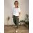 Übergroße Stretchhose für Damen (52/54/56 Einheitsgröße) ITALIAN FASHION IM425056