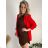 Sommerkleid oval Kurzarm Damen Übergröße (50/52/54 Einheitsgröße) ITALIAN FASHION IM425011