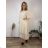 Ärmelloses Sommerkleid für Damen (UNI SL) ITALIAN FASHION IMK201505107 46/48/50 leichte Minze