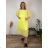 Ärmelloses Sommerkleid für Damen (UNI SL) ITALIAN FASHION IMK201505107 46/48/50 leichte Minze