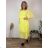 Ärmelloses Sommerkleid für Damen (UNI SL) ITALIAN FASHION IMK201505107 46/48/50 leichte Minze