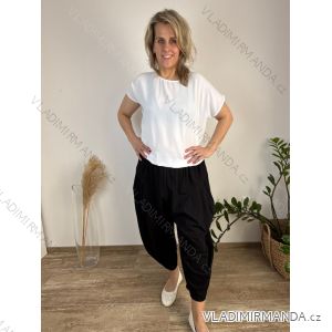 Übergroßer gestrickter Langarmpullover für Damen (S/M EINHEITSGRÖSSE) ITALIAN FASHION IMSN2416125