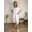 Elegante, lange Jogginghose für Damen (Einheitsgröße S/M/L) ITALIAN FASHION IMD23634 44/46/48 beige