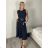 Langes ärmelloses Sommerkleid für Damen (Einheitsgröße S/M) ITALIAN FASHION IMPDY22LS16208