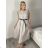 Langes ärmelloses Sommerkleid für Damen (Einheitsgröße S/M) ITALIAN FASHION IMPDY22LS16208