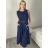 Langes ärmelloses Sommerkleid für Damen (Einheitsgröße S/M) ITALIAN FASHION IMPDY22LS16208