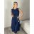 Langes ärmelloses Sommerkleid für Damen (Einheitsgröße S/M) ITALIAN FASHION IMPDY22LS16208