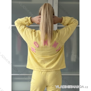 Langärmlige Bomberjacke für Damen (Einheitsgröße S/M/L) ITALIAN FASHION IMWD23470