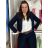 Damen Langarmjacke (S/M ONE SIZE) ITALIAN FASHION IMPLP2386440090/DU -   rot -   S / M