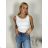 Trägerloses Tanktop für Damen (S/M ONE SIZE) ITALIAN FASHION IMPDY23LS17137 S / M beige