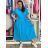 Langarm-Hemdkleid für Damen (Einheitsgröße S/M) ITALIAN FASHION IMWGM23447