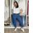 Kurzärmliges Sommer-Freizeitkleid für Damen (S/M/L EINHEITSGRÖSSE) ITALIAN FASHION IMWGB25022