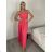 Kleid übergroße Kurzarm Damen (UNI S-L) ITALIAN FASHION IMD20187