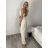 Sommerkleid oval Kurzarm Damen Übergröße (50/52/54 Einheitsgröße) ITALIAN FASHION IM425011
