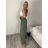 Sommerkleid oval Kurzarm Damen Übergröße (50/52/54 Einheitsgröße) ITALIAN FASHION IM425011