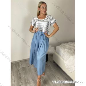 Übergroßer gestrickter Langarmpullover für Damen (S/M EINHEITSGRÖSSE) ITALIAN FASHION IMSN2416125
