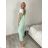 Lange Damenhose (SL) ITALIAN FASHION IMPLP2328920098 S / M / L hellgrün