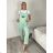 Lange Damenhose (SL) ITALIAN FASHION IMPLP2328920098 S / M / L hellgrün