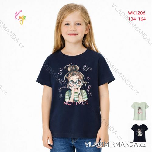 Warmes Mädchen-Sweatshirt mit Reißverschluss (134-164) KUGO M2513