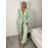 Damen-Langarmjacke (S/M ONE SIZE) ITALIAN FASHION IMPDY23MDUE23274 S / M / L růžová světlá