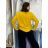 Warmer Damen Strickpullover Langarm (uni L / XL) ITALIAN FASHION IM519JM-5802-18