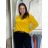 Warmer Damen Strickpullover Langarm (uni L / XL) ITALIAN FASHION IM519JM-5802-18