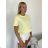 Langarm-T-Shirt für Damen (S/M EINHEITSGRÖSSE) ITALIAN FASHION IMPDY23HH2321/LS16577