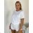 Langarm-T-Shirt für Damen (S/M EINHEITSGRÖSSE) ITALIAN FASHION IMPDY23HH2321/LS16577 S / M / L žlutá