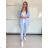 Set aus langem Sportoberteil und Leggings für Damen (Einheitsgröße S/M) ITALIAN FASHION IMPLP2372755