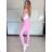 Set aus langem Sportoberteil und Leggings für Damen (Einheitsgröße S/M) ITALIAN FASHION IMPLP2372755