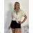 Klassisches 3/4 Langarmshirt für Damen, Übergröße (50/52/54 ONE SIZE) ITALIAN FASHION IMWDL252349