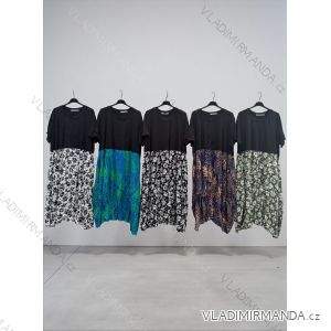 Elegante, lange Jogginghose für Damen (Einheitsgröße S/M/L) ITALIAN FASHION IMD23634