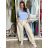 Sommerkleid oval Kurzarm Damen Übergröße (50/52/54 Einheitsgröße) ITALIAN FASHION IM425011