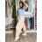Sommerkleid oval Kurzarm Damen Übergröße (50/52/54 Einheitsgröße) ITALIAN FASHION IM425011