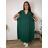 Sommerkleid oval Kurzarm Damen Übergröße (50/52/54 Einheitsgröße) ITALIAN FASHION IM425011
