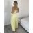 Kurzärmliges Sommer-Freizeitkleid für Damen (S/M/L EINHEITSGRÖSSE) ITALIAN FASHION IMWGB25022 S / M / L weiß