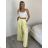 Kurzärmliges Sommer-Freizeitkleid für Damen (S/M/L EINHEITSGRÖSSE) ITALIAN FASHION IMWGB25022 S / M / L weiß