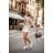 Elegante, lange Jogginghose für Damen (Einheitsgröße S/M/L) ITALIAN FASHION IMD23634